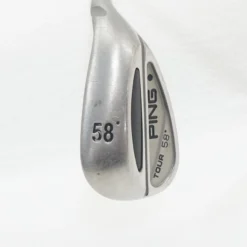 Ping Tour Black Chrome Nickel Wedge 58°- Stock Stl 0965591 Good