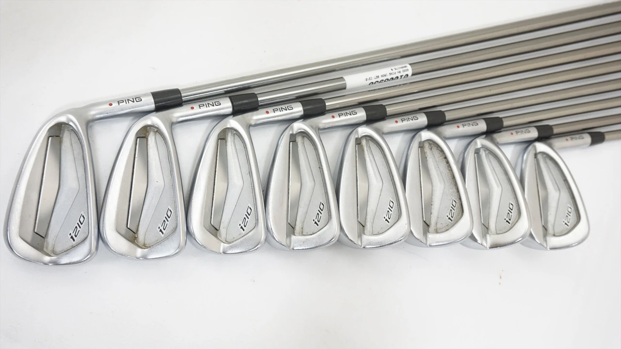 Ping I210 Red Dot Iron Set 4-Pw, Uw Stiff Flex Catalyst 100Cw Graphite 1008936 - Image 3
