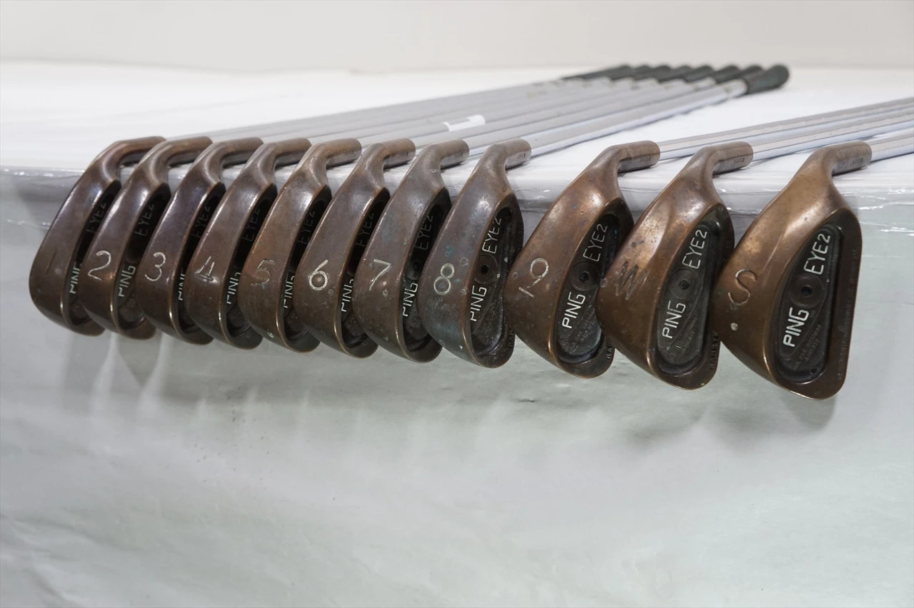 Ping Eye 2 Beryllium Copper Black Dot Iron Set 1-Pw, Sw Stiff Microtaper 1028754