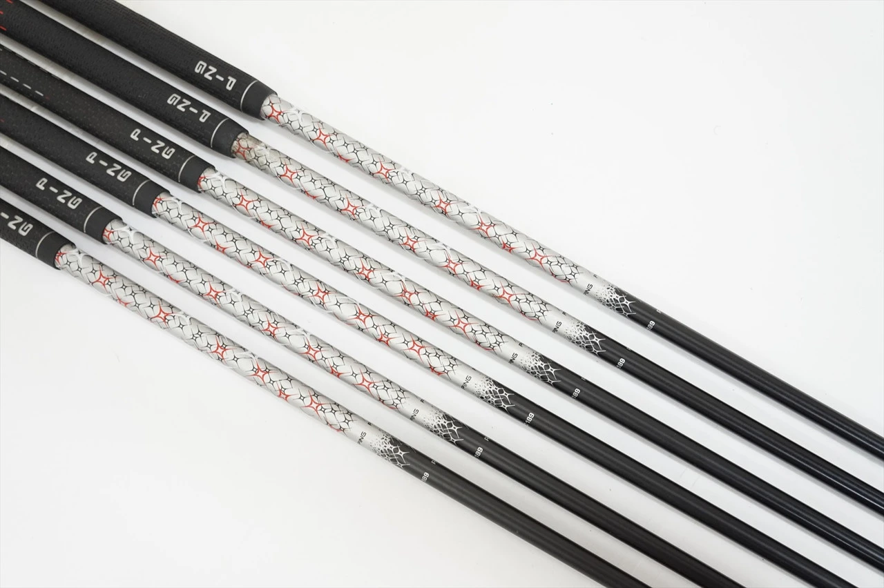 Ping G25 Black Dot Iron Set 6-Pw, Uw Regular Flex Tfc 189I Graphite 1035252 Good - Image 2