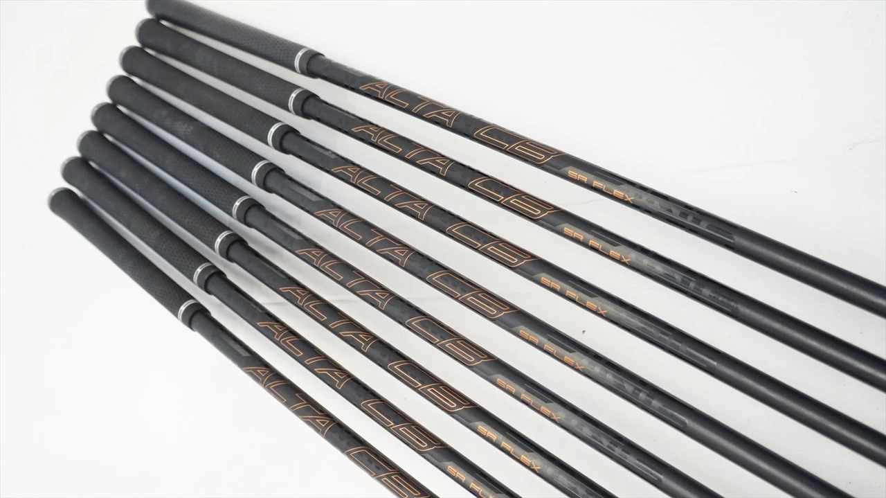 Ping G400 Black Dot Iron Set 4-Pw, Uw Senior Flex Alta Cb Graphite 1035560 Good - Image 2