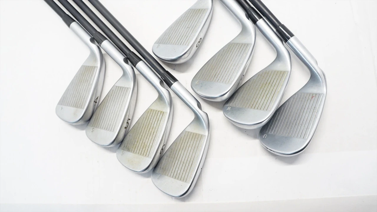 Ping G400 Black Dot Iron Set 4-Pw, Uw Senior Flex Alta Cb Graphite 1035560 Good - Image 4