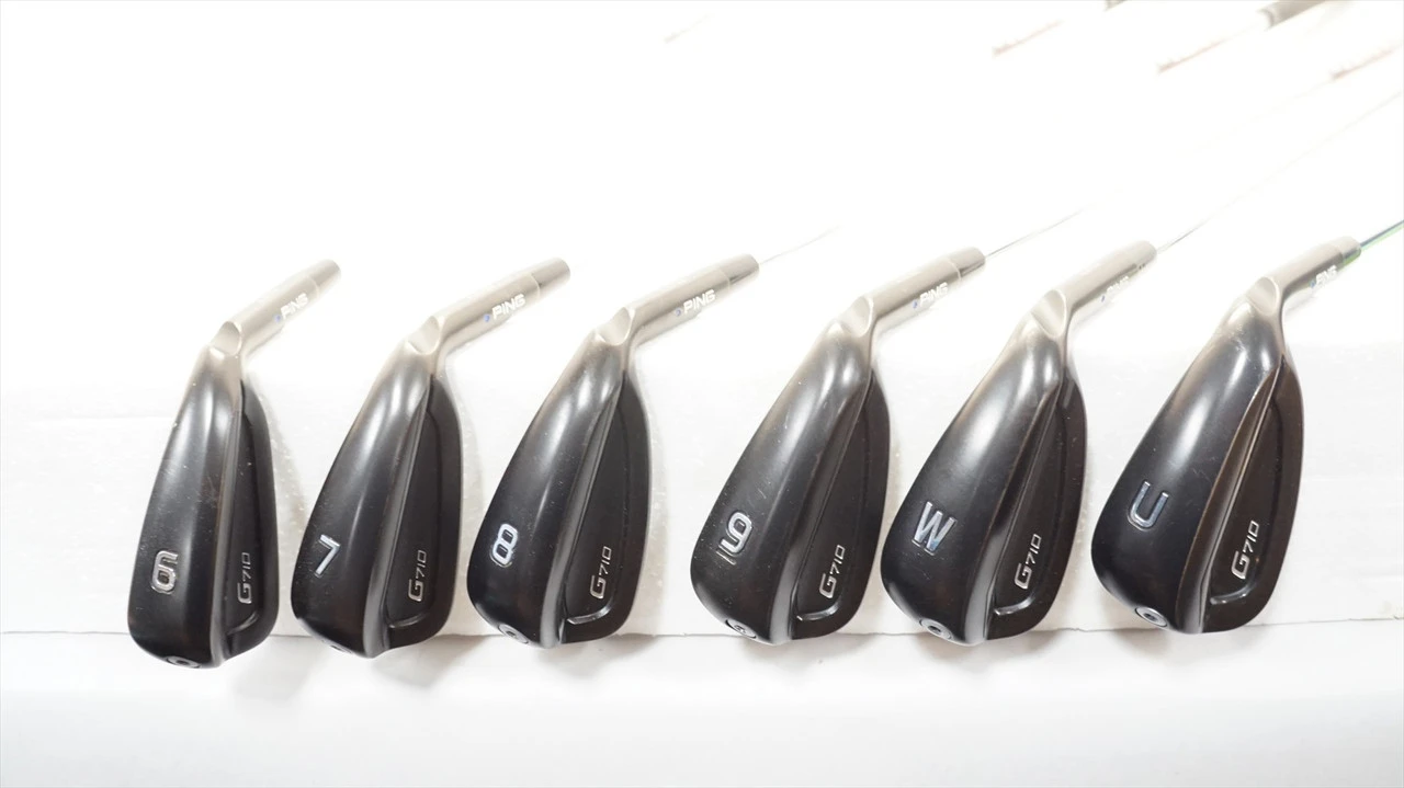 Ping G710 Blue Dot Iron Set 6-Pw, Uw Regular Elevate 95 Vss Steel 1036682 Mint