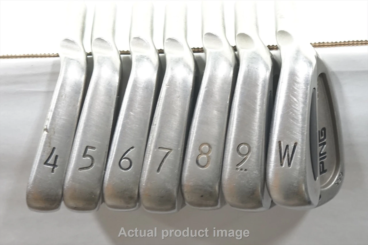 Ping S59 Black Dot Iron Set 4-Pw Stiff Flex Z-Z65 Steel 1037453 Good