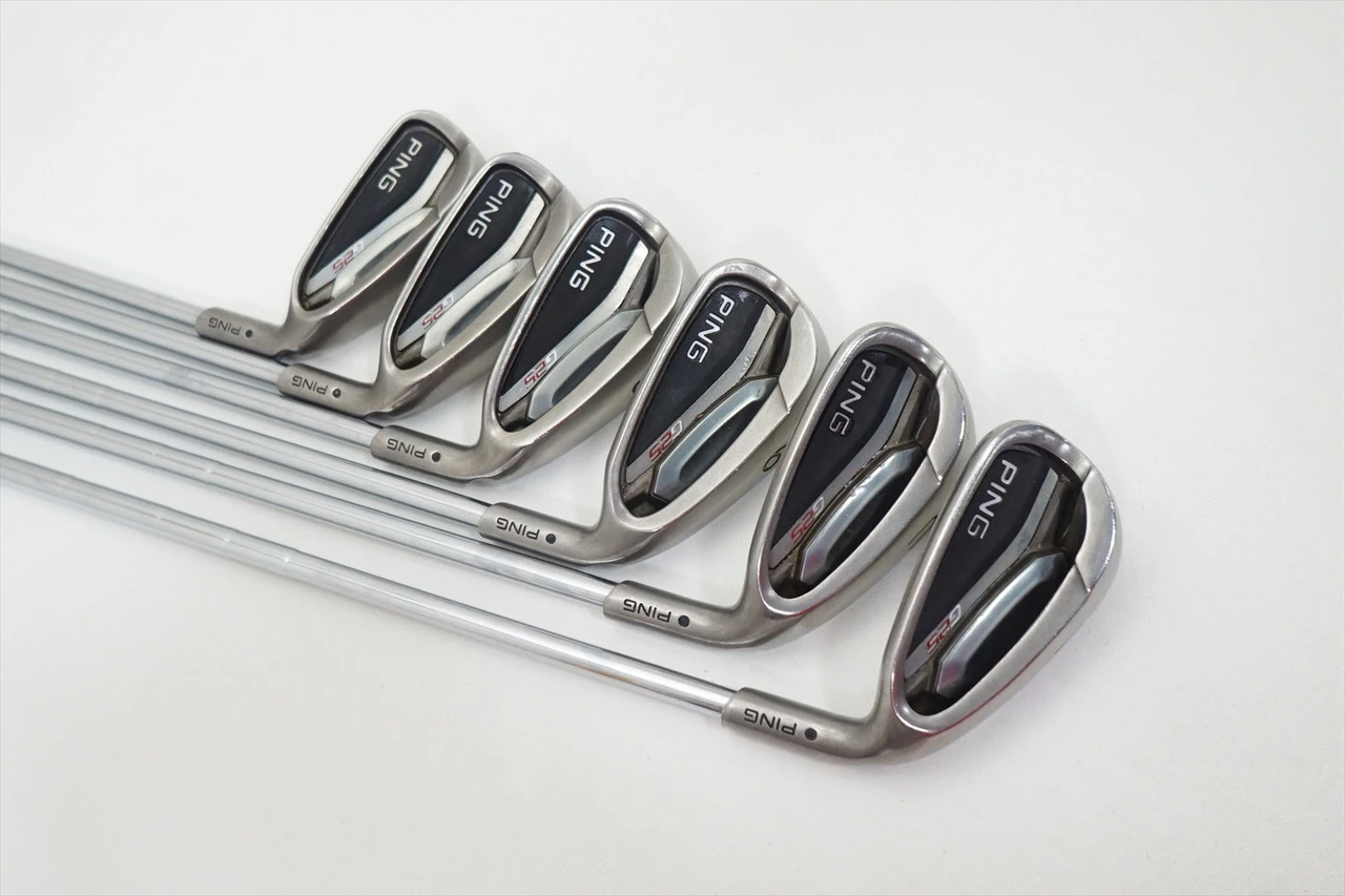 Ping G25 Black Dot Iron Set 6-Pw,Uw Regular Flex Steel 1037796 Good - Image 4