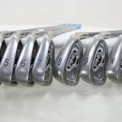 Ping I15 Green Dot Iron Set 4-Pw Regular Flex Miyazaki Graphite 1039625 Good