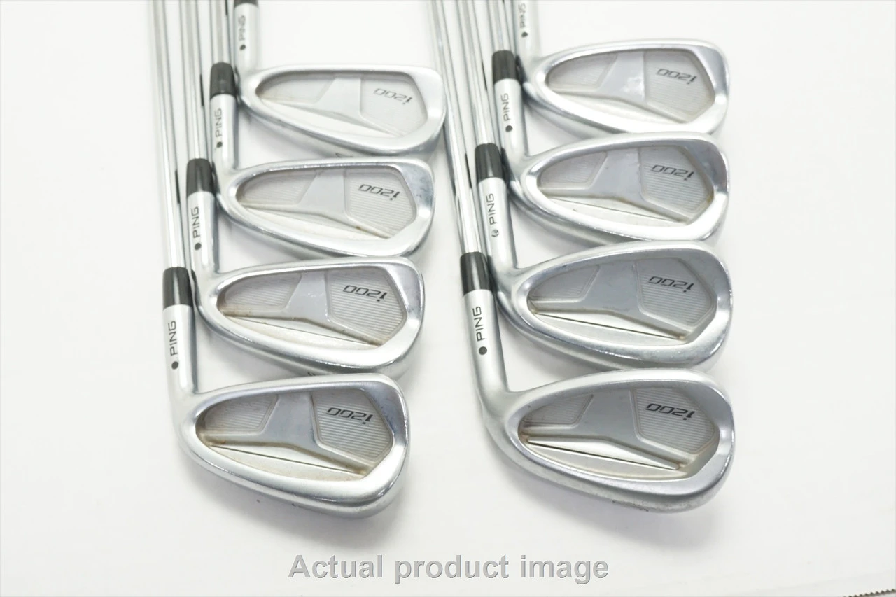 Ping I200 Black Dot Iron Set 4-Pw, Uw Stiff Flex Xp 95 Steel 1042122 Good - Image 4