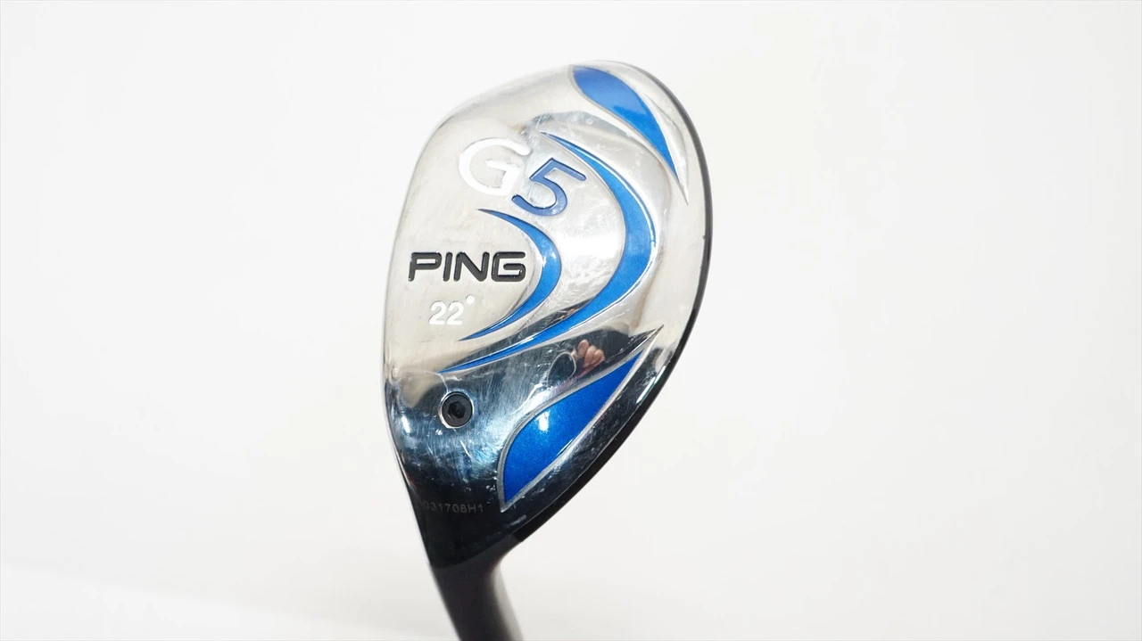 Ping G5 22° 4H Hybrid Regular Flex Tfc 100H 1042769 Good Left Hand Lh