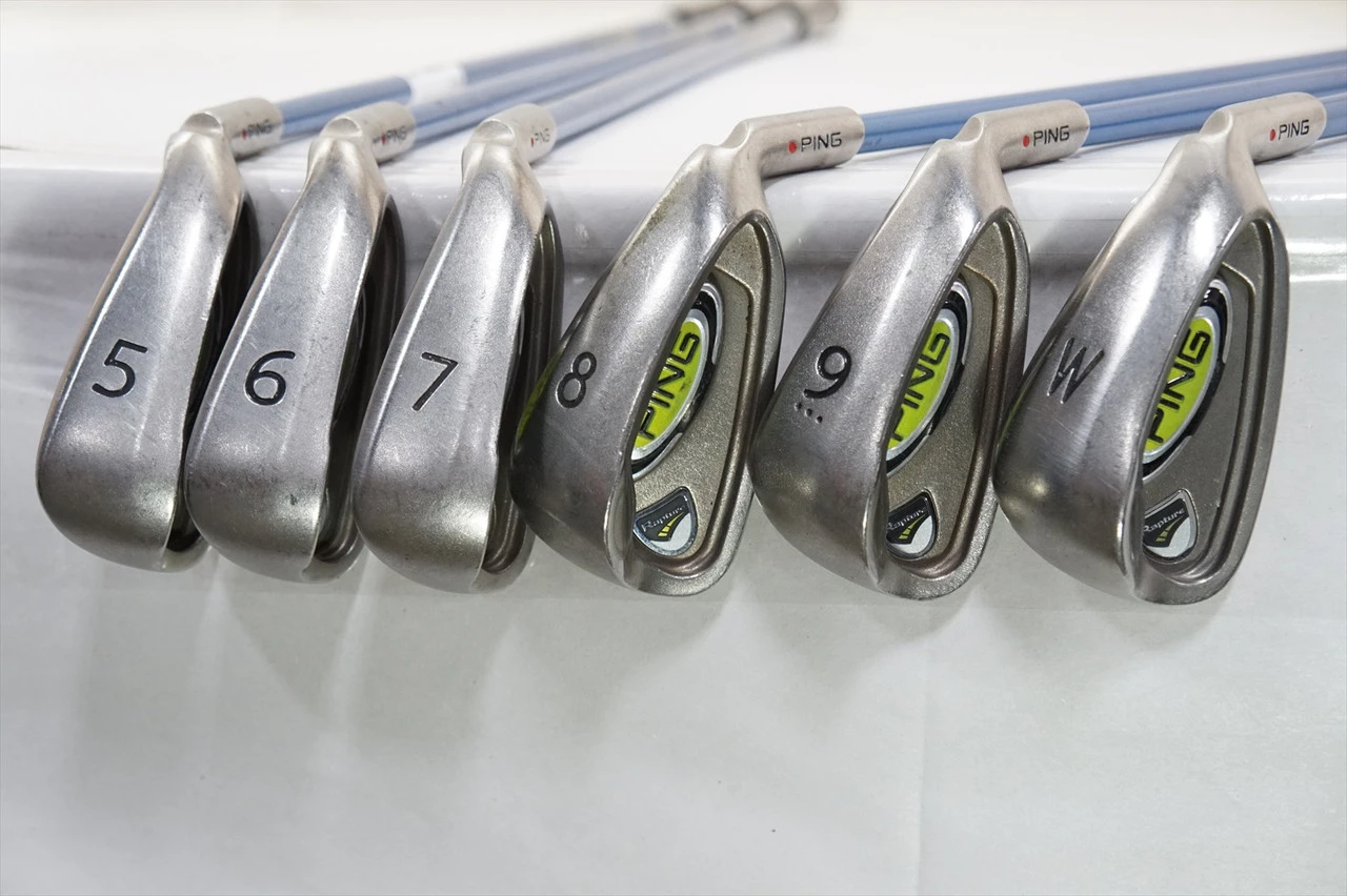 Ping Rapture Red Dot Iron Set 5-Pw Ladies Flex Ult 50I Graphite 1043833 Good