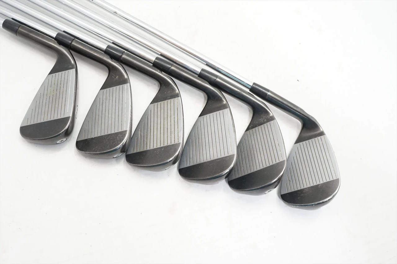 Ping G710 Green Dot Iron Set 6-Pw, Uw Stiff Flex Awt 2.0 Steel 1044013 Good - Image 4