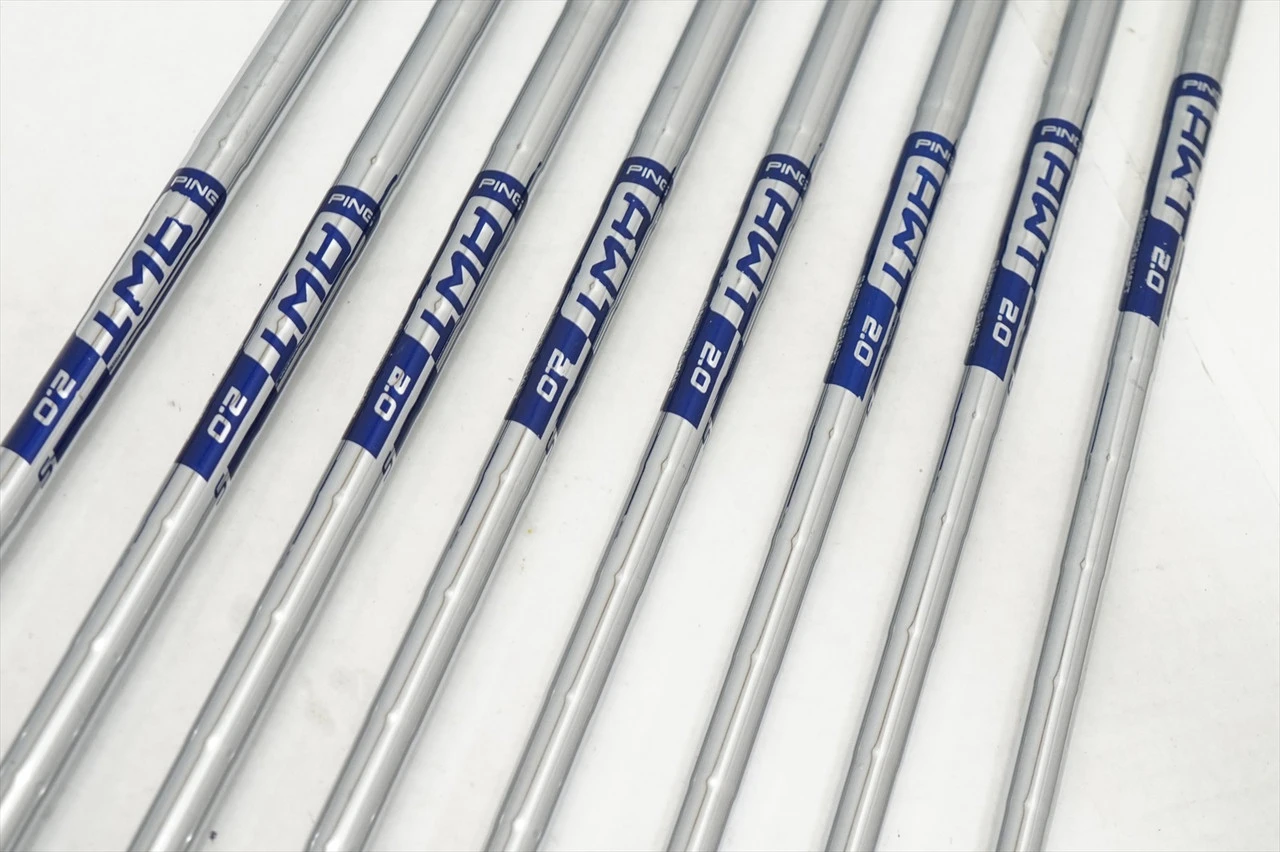 Ping G400 Blue Dot Iron Set 4-Pw, Uw Stiff Flex Awt 2.0 Steel Plus 2" 1044105 - Image 2