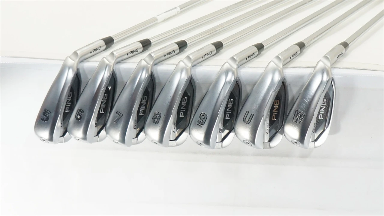 Ping G425 Black Dot Iron Set 5-Pw, Uw Regular Elevate Mph 95 Steel 1048393 Good