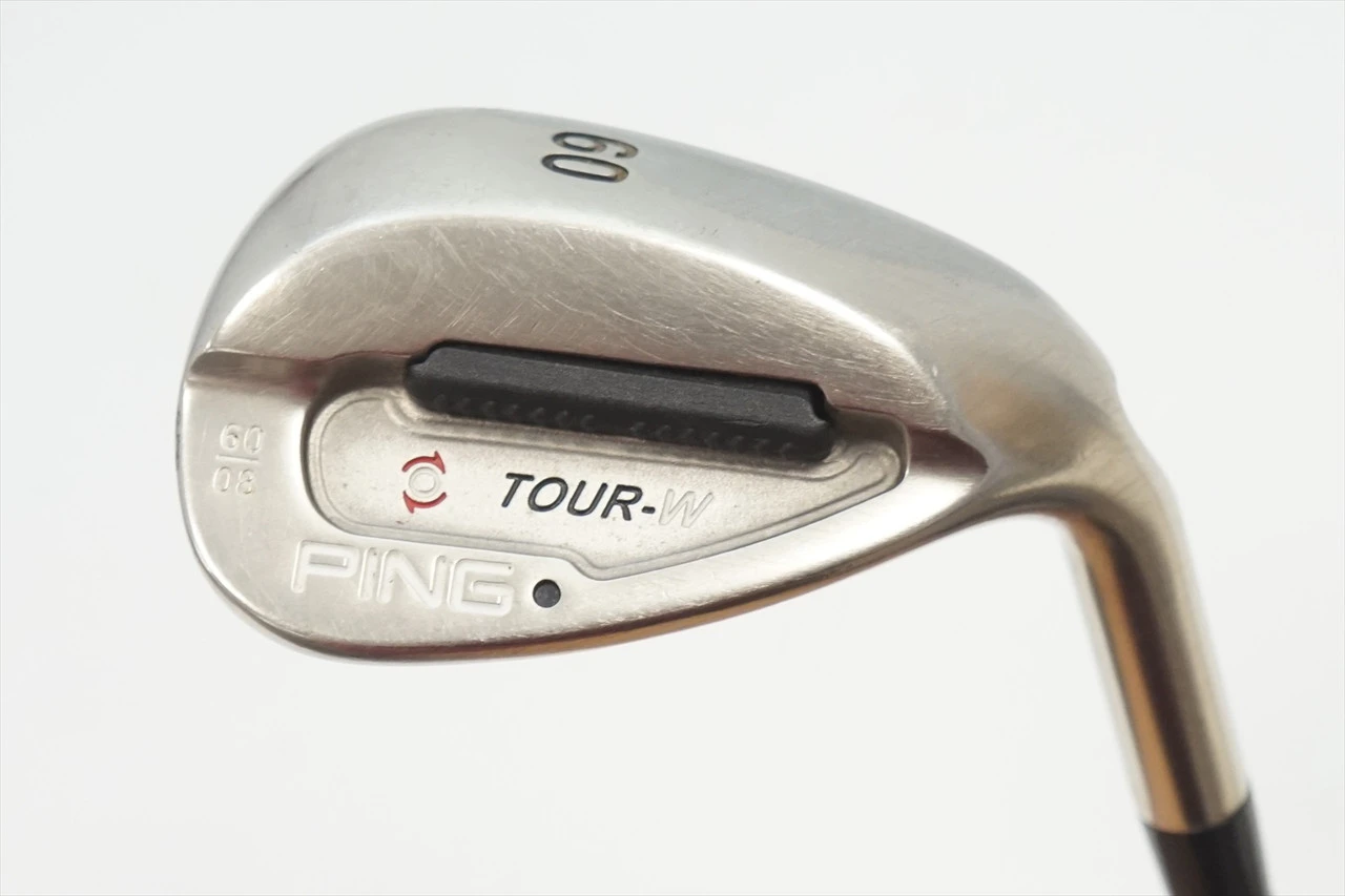 Ping Tour-W Brushed Silver Wedge 60°-8 Stiff Awt Stl 1048528 Good