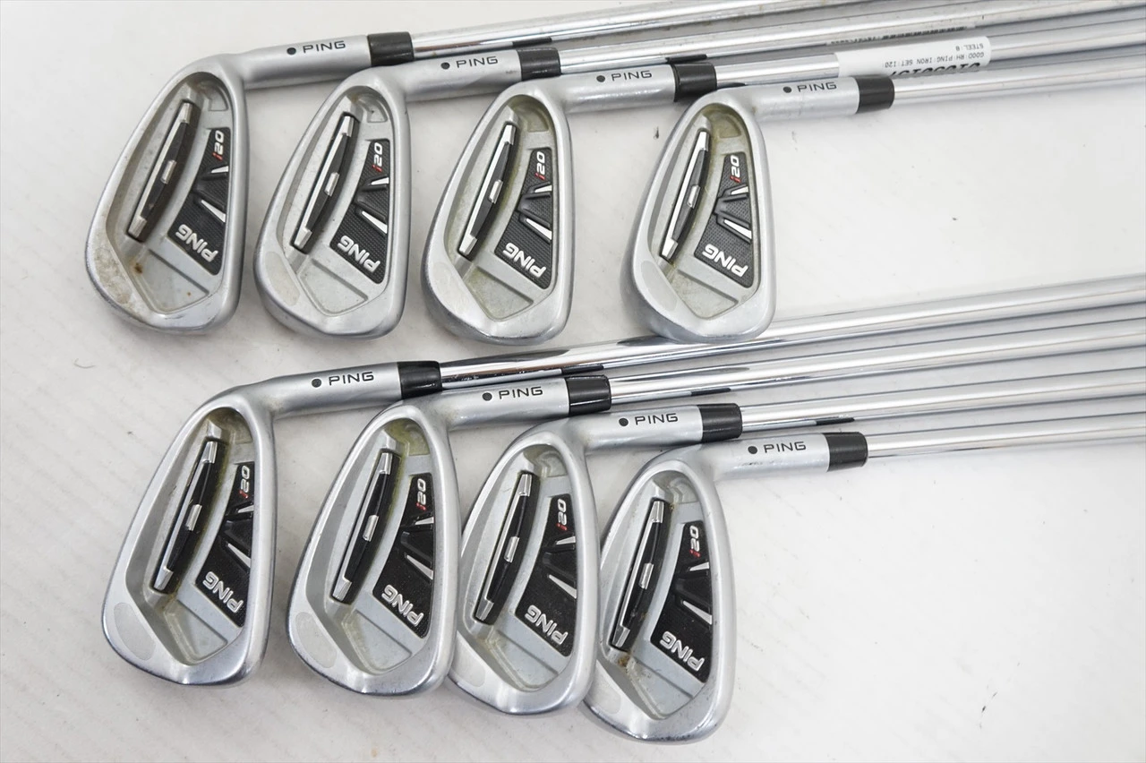 Ping I20 Black Dot Iron Set 3-Pw Stiff Flex Project X 6.0 Steel 1050157 Good - Image 3