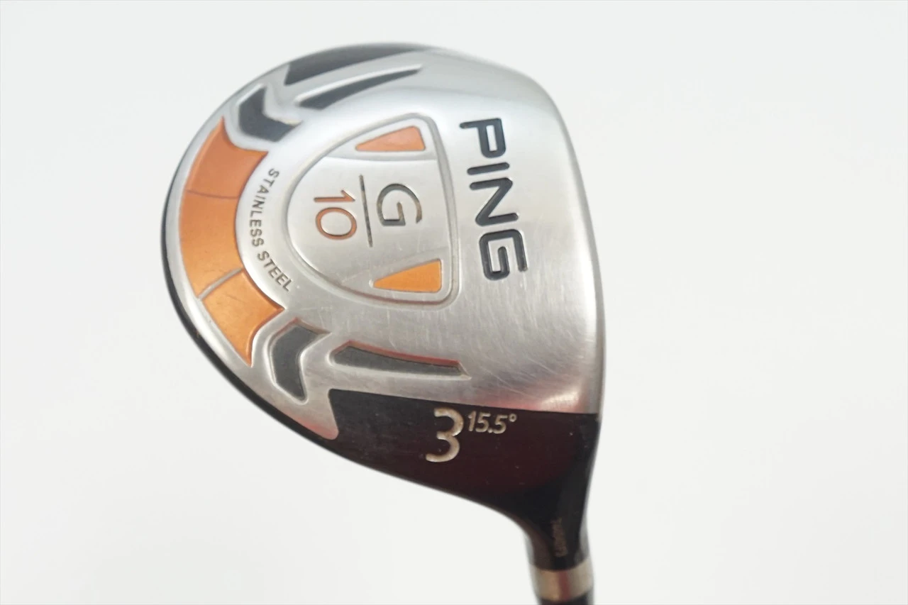 Ping G10 15.5° 3 Fairway Wood Stiff Flex Aldila Nv 1051560 Good
