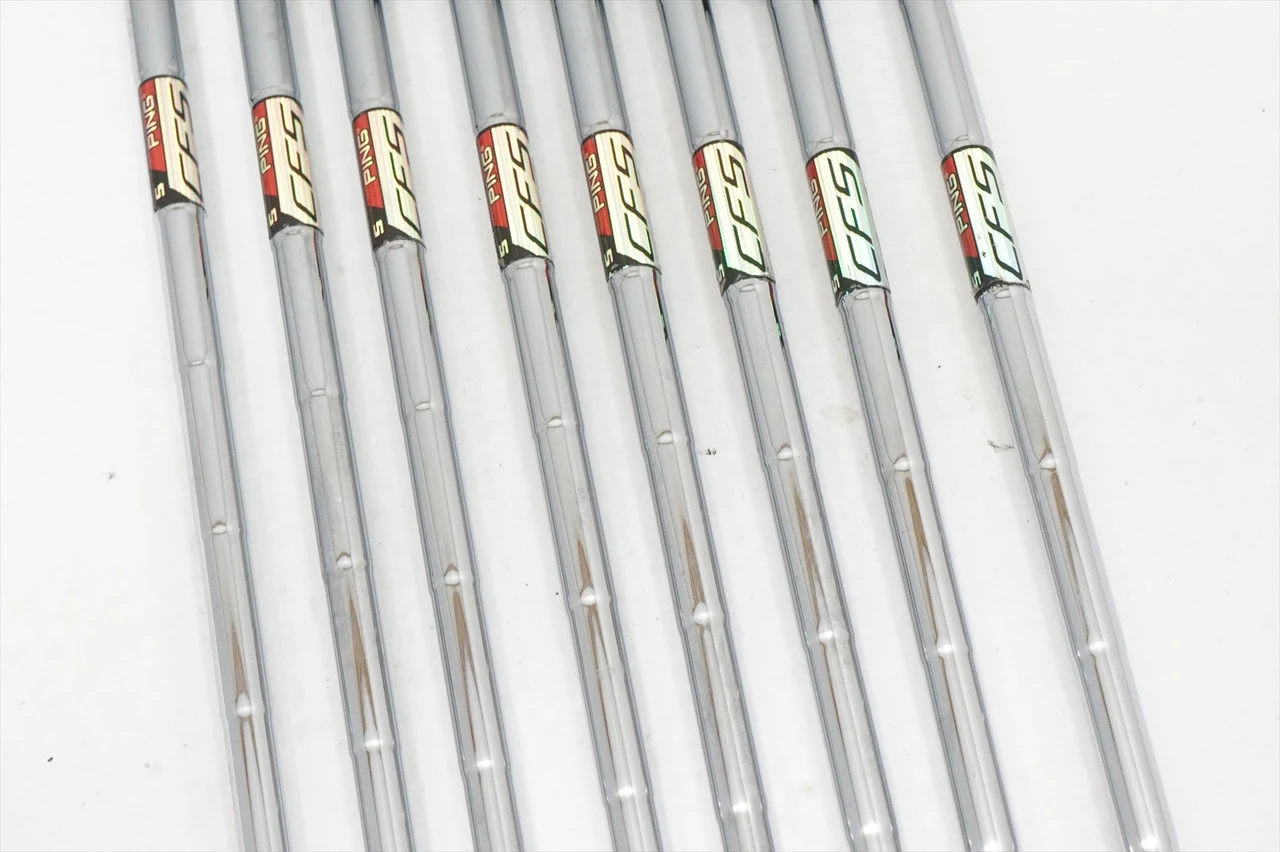 Ping I20 Black Dot Iron Set 3-Pw Stiff Flex Cfs Steel 1054967 Good - Image 2