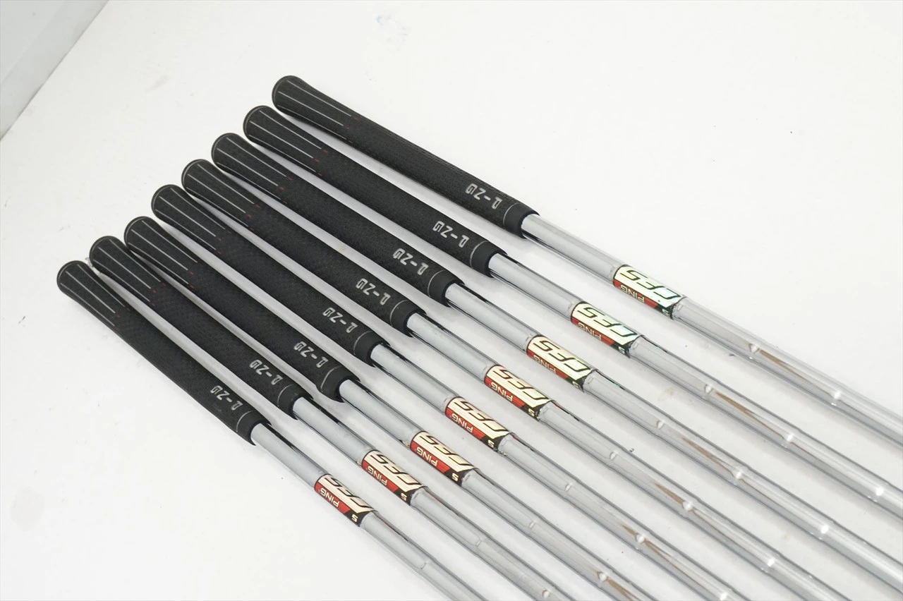 Ping I20 Black Dot Iron Set 3-Pw Stiff Flex Cfs Steel 1054967 Good - Image 3