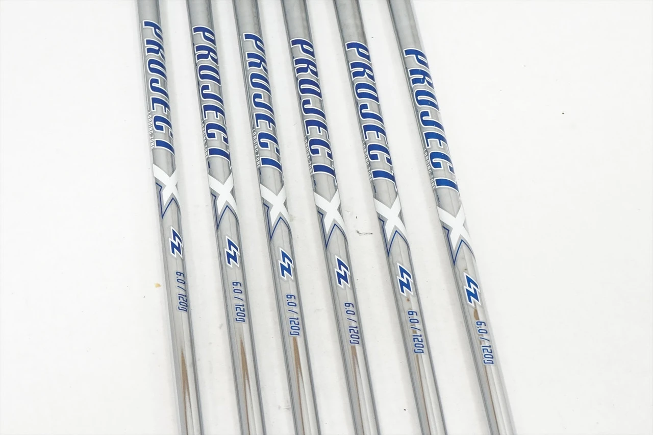 Ping G410 Green Dot Iron Set 5-Pw Stiff Project X Lz 120G 6.0 Steel Excellent - Image 2