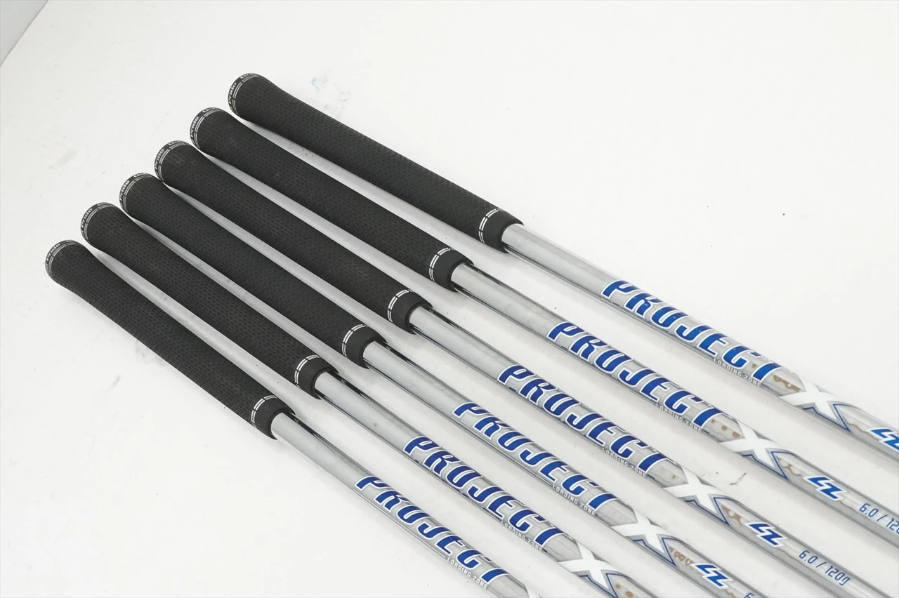 Ping G410 Green Dot Iron Set 5-Pw Stiff Project X Lz 120G 6.0 Steel Excellent - Image 3