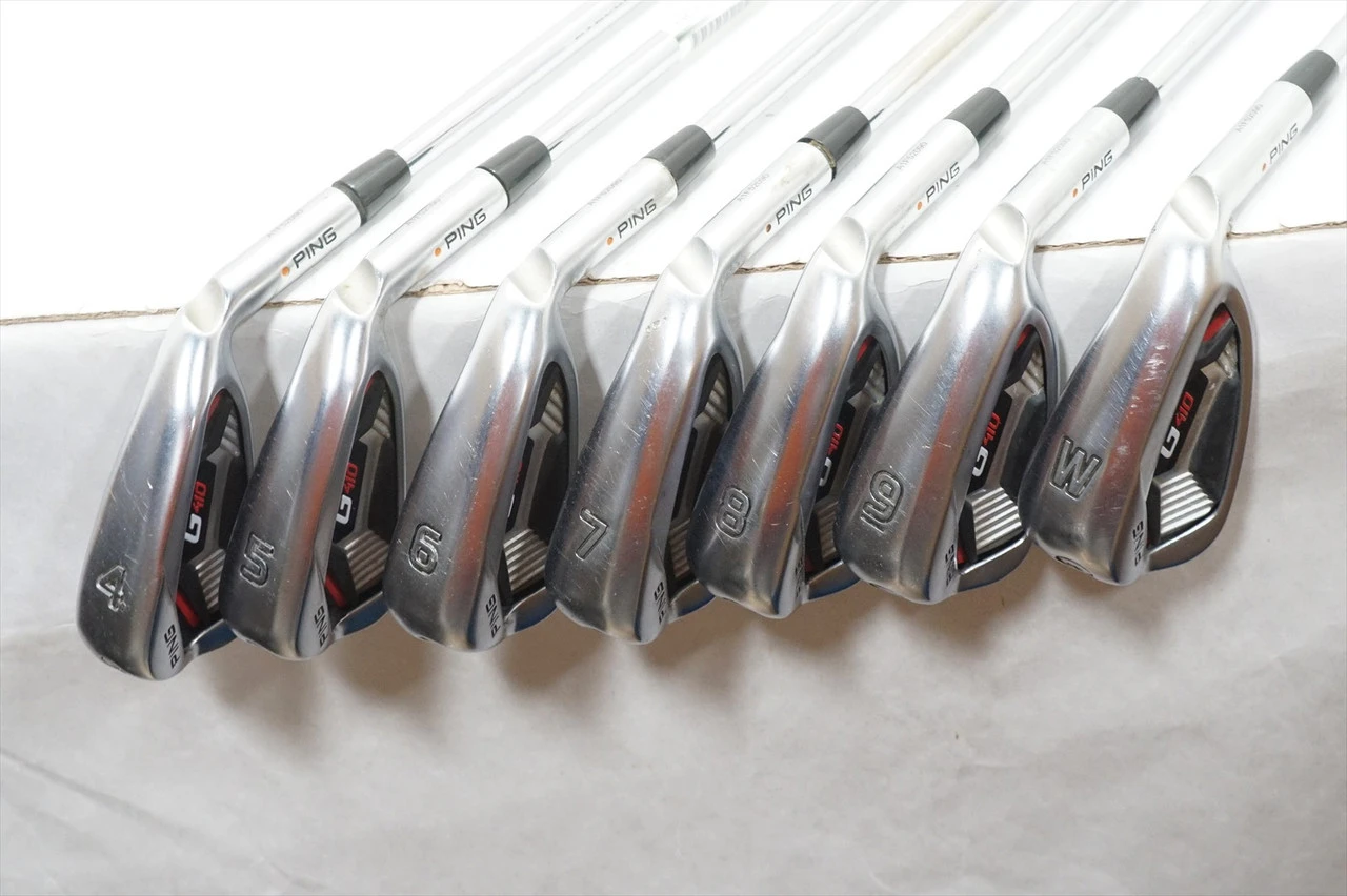 Ping G410 Orange Dot Iron Set 4-Pw Stiff Flex Project X Lz 120G 6.0 1058693 Good