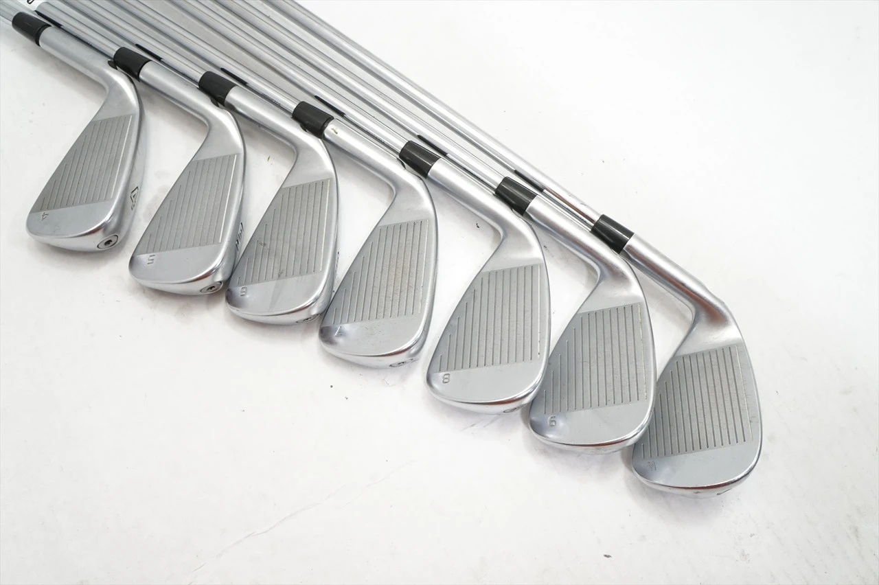 Ping G410 Orange Dot Iron Set 4-Pw Stiff Flex Project X Lz 120G 6.0 1058693 Good - Image 4