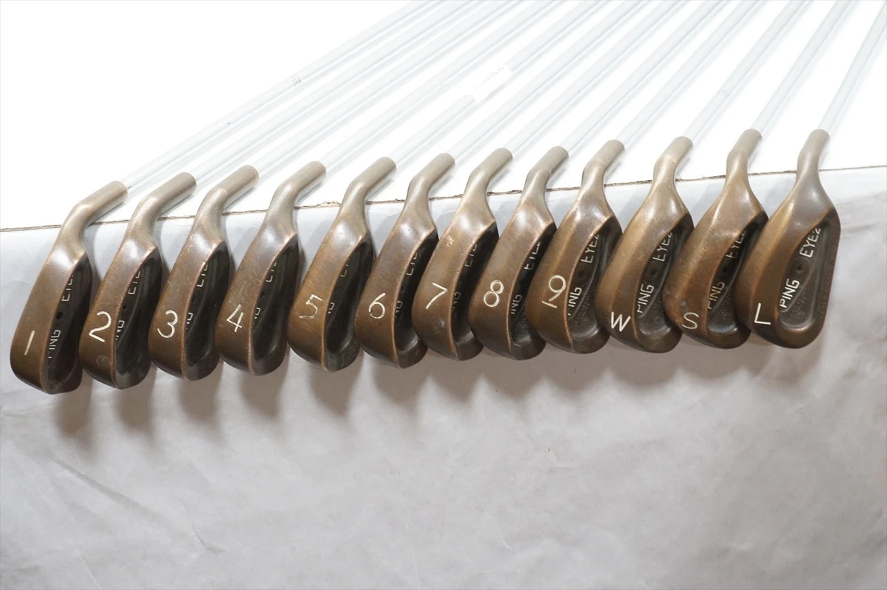 Ping Eye 2 Beryllium Copper Iron Set 1-Pw, Sw, Lw Stiff Microtaper 1059911 Good