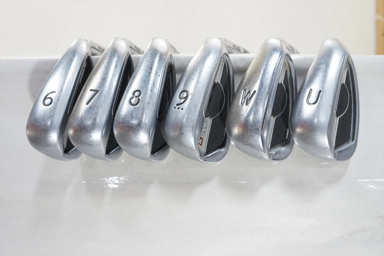 Ping G400 White Dot Iron Set 6-Pw, Uw Regular Flex Cfs 70 Graphite 1060204 Good