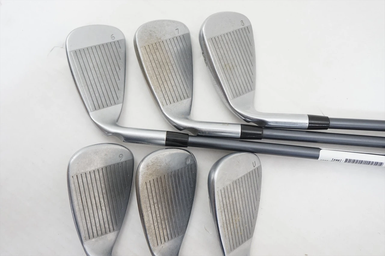 Ping G400 White Dot Iron Set 6-Pw, Uw Regular Flex Cfs 70 Graphite 1060204 Good - Image 4
