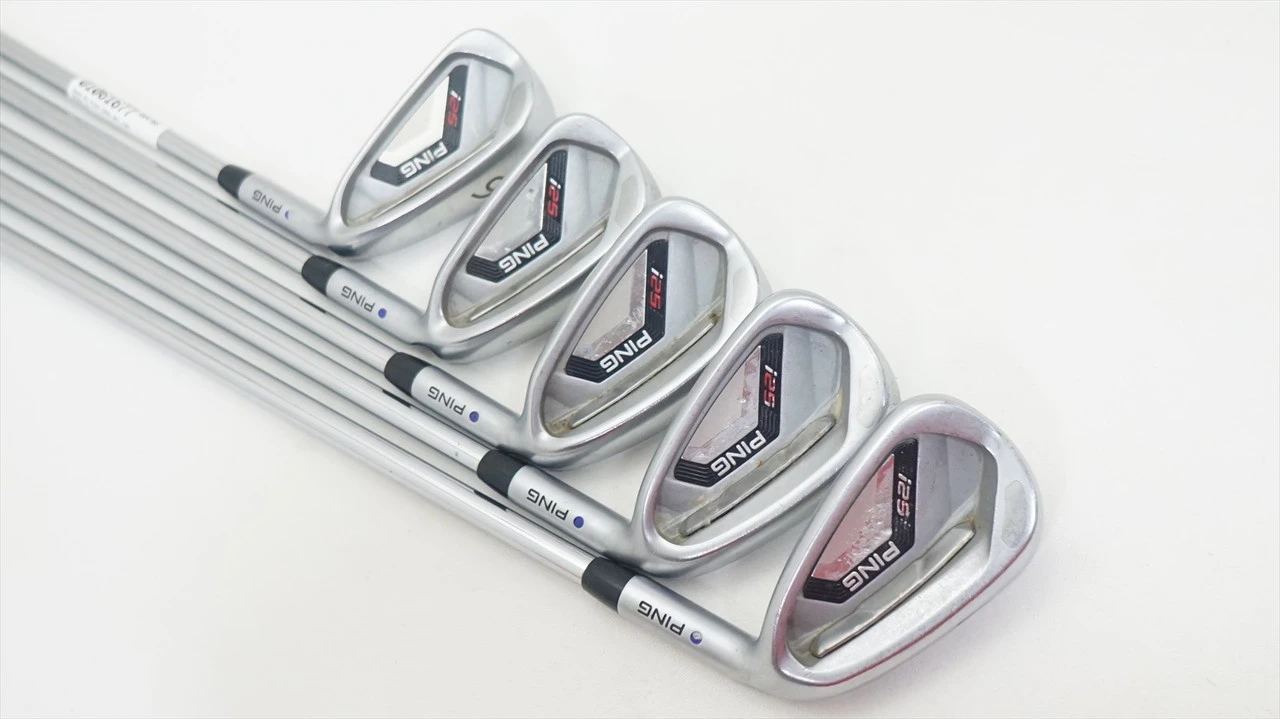 Ping I25 Purple Dot Iron Set 6-Pw Stiff Flex Project X 6.0 Steel 1061677 Good - Image 4