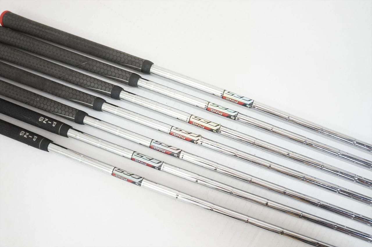 Ping I20 Yellow Dot Iron Set 4-Pw Stiff Flex Cfs Steel Plus 1" 1061908 Good - Image 2