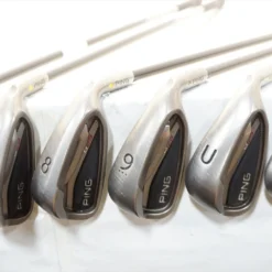 Ping G25 Yellow Dot Iron Set 6-Pw, Uw Regular Flex Tfc 189 Graphite 1062500 Good
