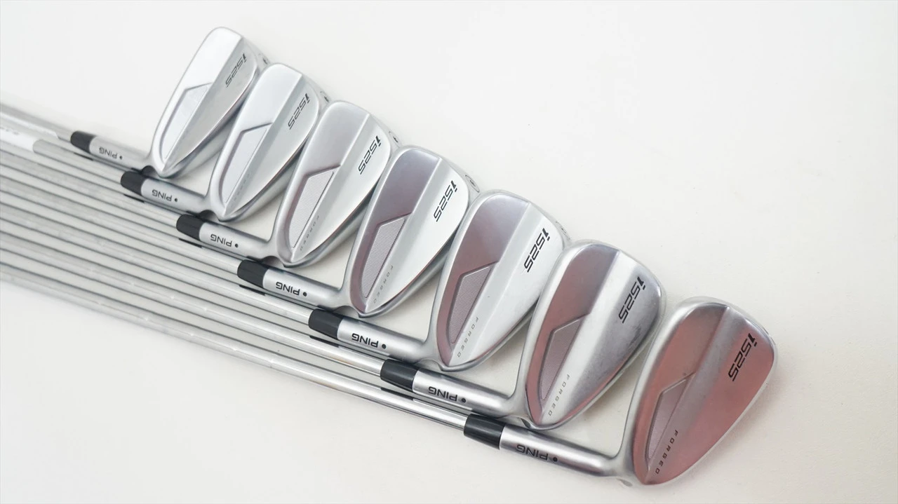 Ping I525 Black Dot Iron Set 4-Pw Stiff Flex Kbs Tour 120 Steel 1064894 Good - Image 4