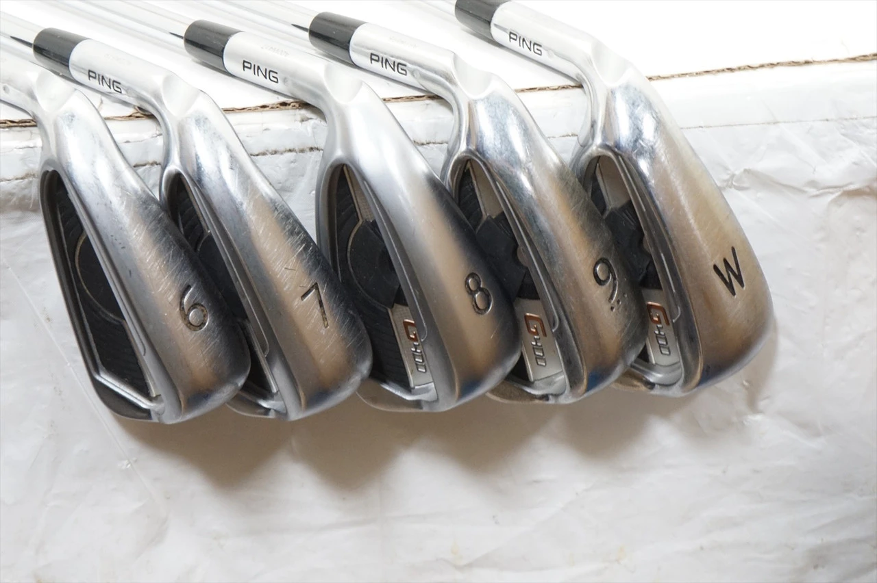 Ping G400 White Dot Iron Set 6-Pw Regular Elevate 95 Vss 66746 Good Left Hand Lh