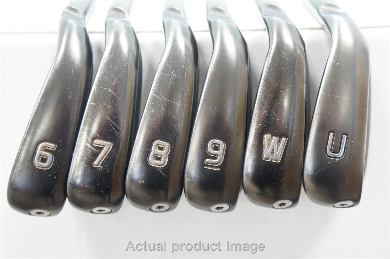 Ping G710 Black Dot Iron Set 6-Pw, Uw Regular Flex Awt 2.0 Steel 1066761 Good