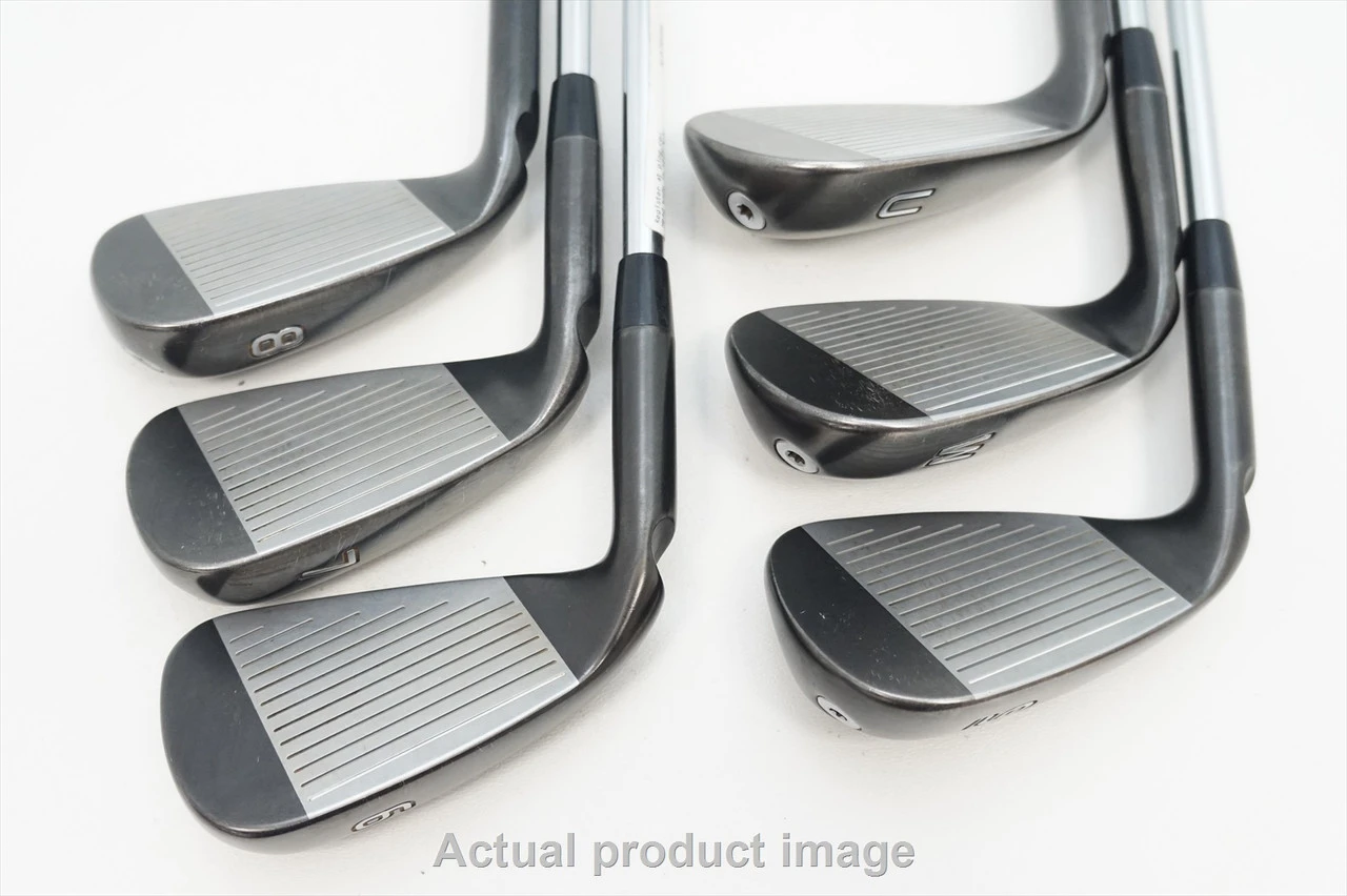 Ping G710 Black Dot Iron Set 6-Pw, Uw Regular Flex Awt 2.0 Steel 1066761 Good - Image 4