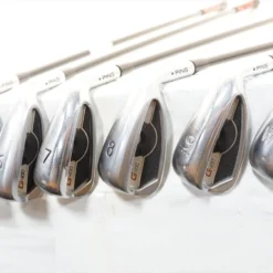 Ping G400 Black Dot Iron Set 5-Pw Regular Flex Alta Cb Graphite 1067804 Good