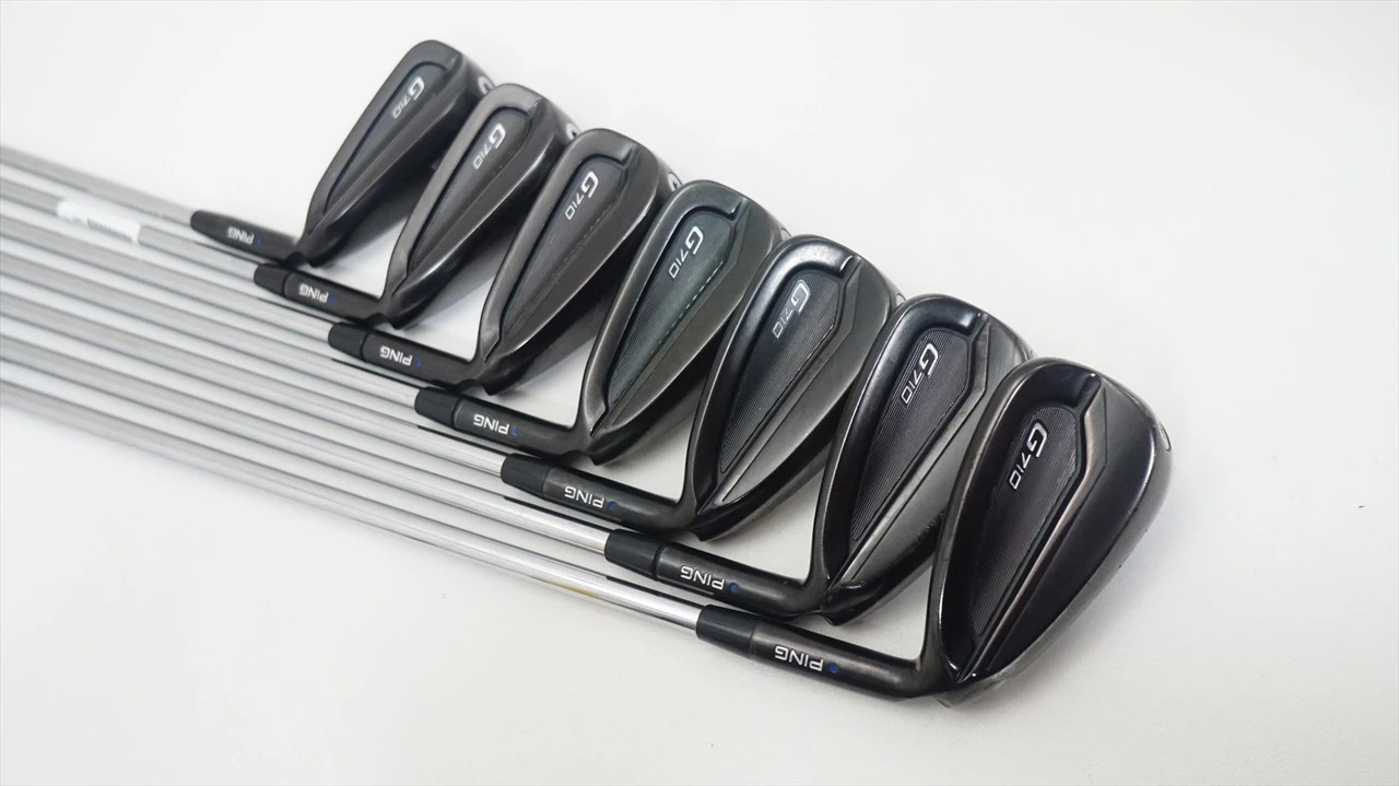 Ping G710 Blue Dot Iron Set 4-Pw Stiff Flex Project X Lz 120G 6.0 1068592 Good - Image 4